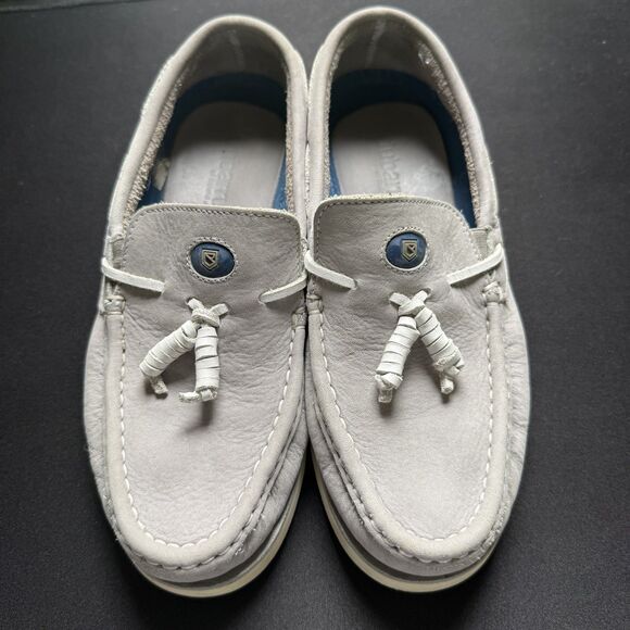 Dubarry of Ireland Gray Leather Deck Shoes Women’s EU 35 / US 5 - Picture 1 of 8